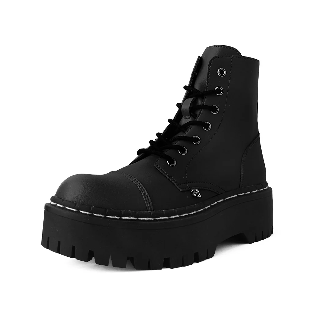 Double Decker 7-Eye Boot Black TUKskin™ - Image 3
